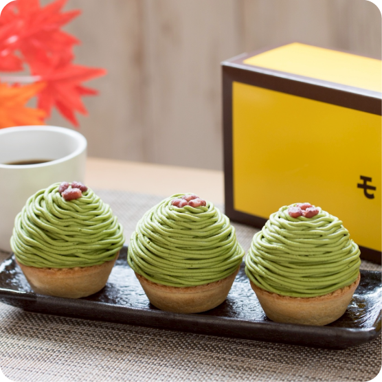 抹茶と和栗のモンブラン