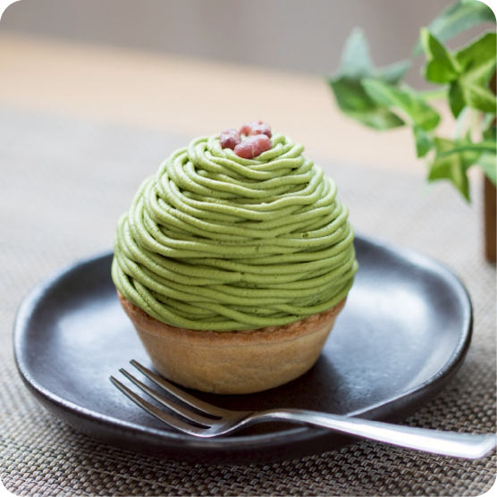 抹茶と和栗のモンブラン