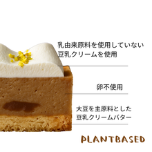 画像をギャラリービューアに読み込む, 動物性原材料不使用【プラントベーススイーツ】ほとんど栗のテリーヌ
