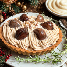 画像をギャラリービューアに読み込む, 和栗のモンブランタルト
